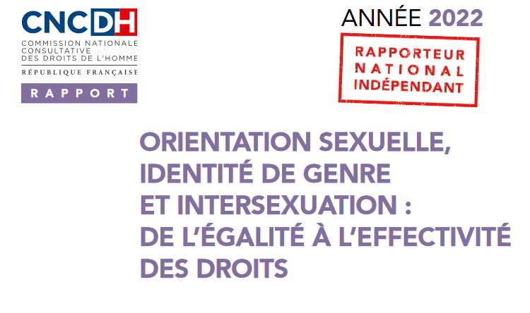 Rapport Orientation Sexuelle Identit De Genre Intersexuation De L